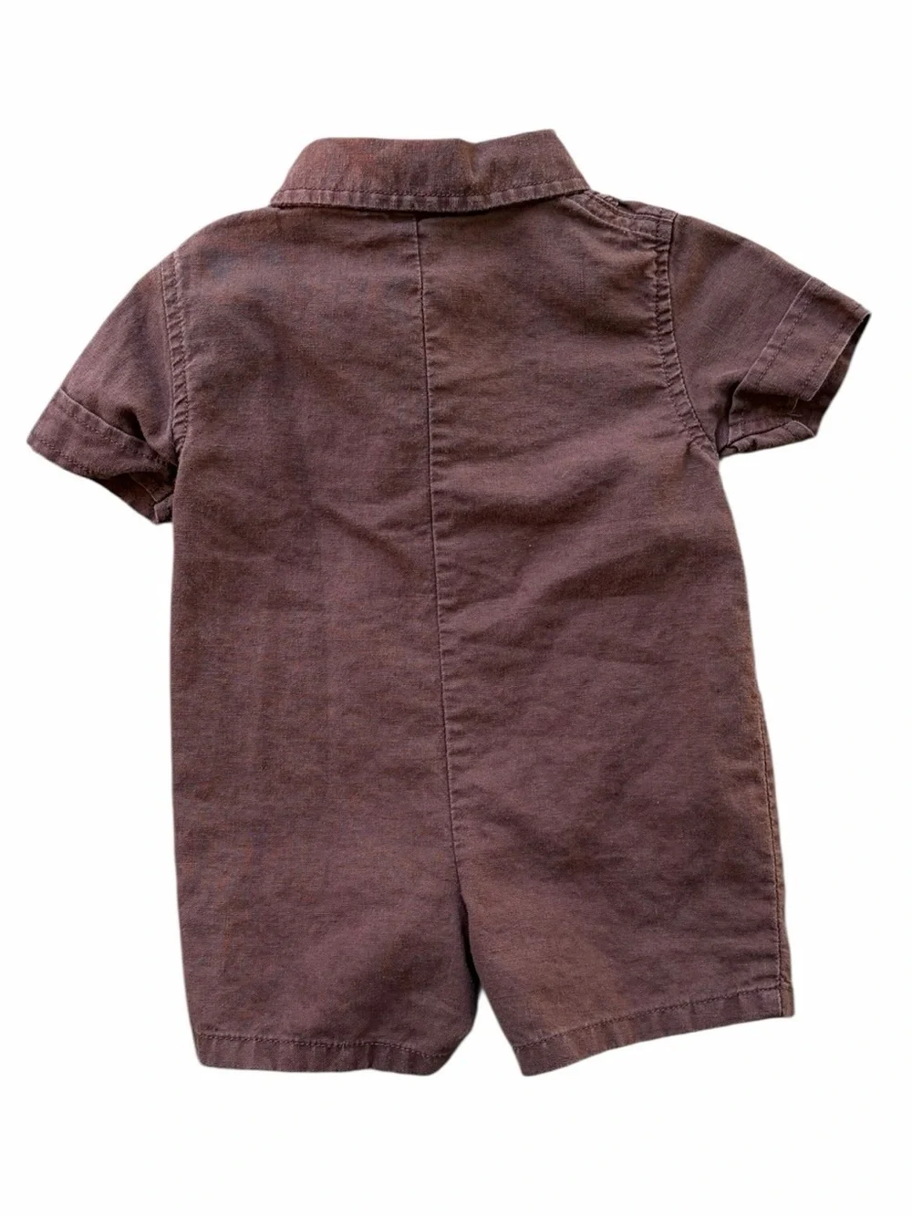 Adorable Gymboree “Little Surfer Dude”Linen Blend Romper